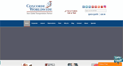 Desktop Screenshot of concordeworldwide.com